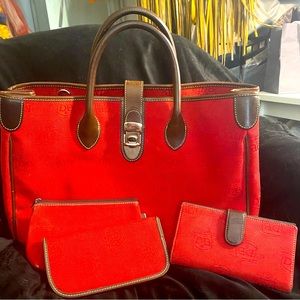 VINTAGE Dooney & Bourke. Their quality is impeccable, and they last forever.